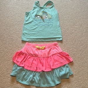 Cute summer outfit girls size 7/8
